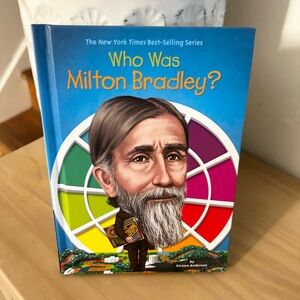 Who Was Milton Bradley? Library Binding Hardcover Nonfiction Book